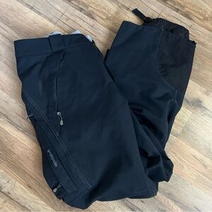 Patagonia Cago Zipper Pockets Pants Size 36 Black Mens Ski Snowboard